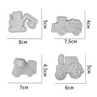 Магниты из гипса под роспись «Строительная техника» - фото 24609779