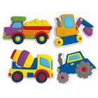 Магниты из гипса под роспись «Строительная техника» - фото 24609780