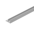 Угловая планка для стеновой панели(F-образная) 4 мм, 0,6 м - Фото 2