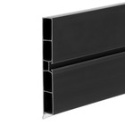 Цоколь для кухни, ПВХ, 4000×100 мм, металлик - Фото 3