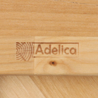 Доска для подачи с подиумами Adelica, 28×19.5×11 см, 5 ступеней, пропитана маслом, дерево берёза