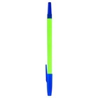 Ручка шариковая СТАММ "049" синяя, 0,7мм, неоновый микс - Фото 2