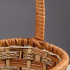 Набор корзин, 5 шт, 34х30х12/40; 31х27х12/38; 27х23х11/35;25х20х11/37;20х16х9/28 см, лоза - фото 22258780