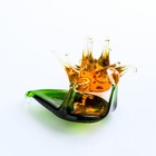 Фигура из стекла "Ежик" 6х4см - фото 22567139