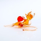 Фигура из стекла "Кошка лежачая" 9х5см - фото 49728178