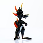 Фигура из стекла "Дракон" №4, 4х8см - Фото 3