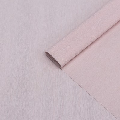Бумага гофрированная 354 бледно - бежевый,90 г,50 см × 1.5 м