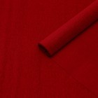 Бумага гофрированная 364 бордово-красный, 90г, 50 см х 1, 5 м - Фото 1