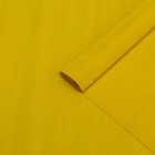 Бумага гофрированная 372 желтая, 90г, 50 см х 1, 5 м - Фото 1