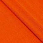 Бумага гофрированная 374 оранжевая, 90г, 50 см х 1, 5 м - Фото 2