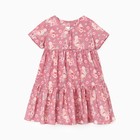 Платье для девочки, цвет розовый, рост 104см - фото 2875845