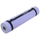 Коврик для фитнеса и йоги ONLYTOP, 183х61х0,6 см, цвет серый/фиолетовый - Фото 18