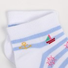 Носки женские, цвет белый микс, размер 35-38 - фото 24479236