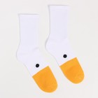 Носки «Гусь», цвет белый, размер 38-41 - фото 25389183