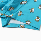 Трусы мужские боксеры «Гуси», цвет голубой, размер 52 (XL) - фото 23939989