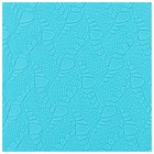 Коврик для фитнеса и йоги ONLYTOP, нескользящий, 183×61×0.6 см, цвет серый/голубой - Фото 16