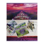 Тетрадь 96 листов в клетку "Лавандовые сны", картонная обложка, 5 видов, МИКС (комплект 6 шт) - фото 22260376