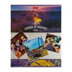 Тетрадь 96 листов в клетку "Лавандовые сны", картонная обложка, 5 видов, МИКС (комплект 6 шт) - фото 22260378