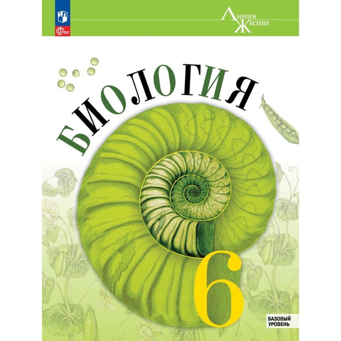 Биология. 6 Класс. Базовый Уровень. Учебник. Пасечник В.В.