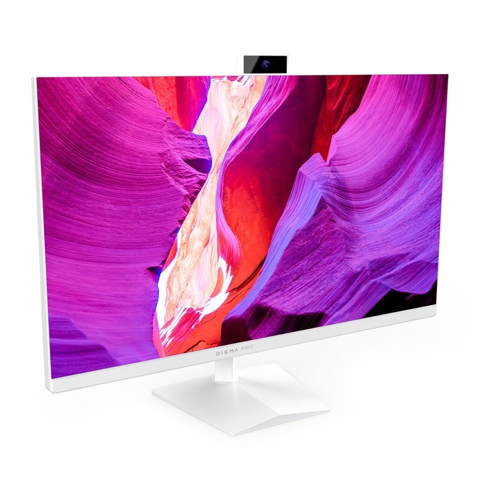 Моноблок Digma PRO AiO 27i, 27", i7 1165G7, 16 Гб, SSD 512 Гб, Iris, Win11, белый - фото 51311075