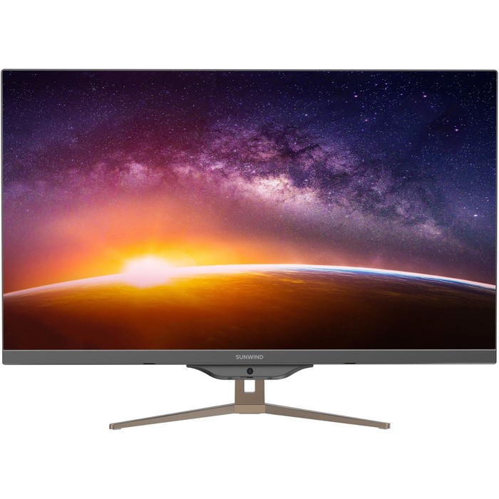 Моноблок SunWind Ultra AiO 27i, 27", i7 10610U, 16 Гб, SSD 512 Гб, UHDG, Win11, чёрный - фото 51311252