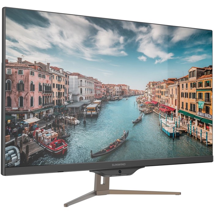 Моноблок SunWind Ultra AiO 27i, 27", i7 10610U, 16 Гб, SSD 512 Гб, UHDG, Win11, чёрный - фото 51311253