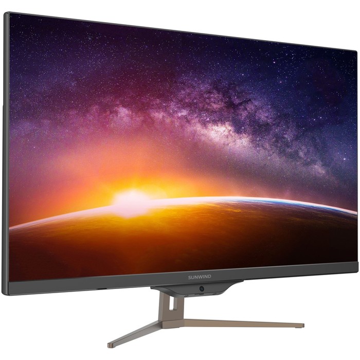 Моноблок SunWind Ultra AiO 27i, 27", i7 10610U, 16 Гб, SSD 512 Гб, UHDG, Win11, чёрный - фото 51311254