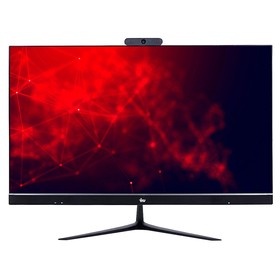 Моноблок IRU Office P2310H4, 23.8", Cel G5905, 4 Гб, SSD 240 Гб, UHDG 610, Dos, чёрный