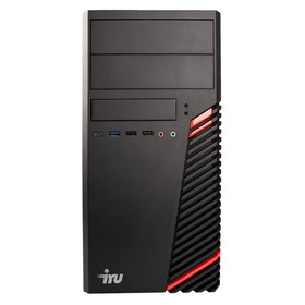 Компьютер IRU Опал 515 MT, i5 10400, 16 Гб, SSD 256 Гб, UHDG 630, Dos, чёрный
