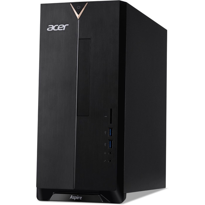 Компьютер Acer Aspire TC-391 MT, R5 4600G, 16 Гб, SSD 512 Гб, GTX1650 4Gb, noOS, чёрный - фото 51311389