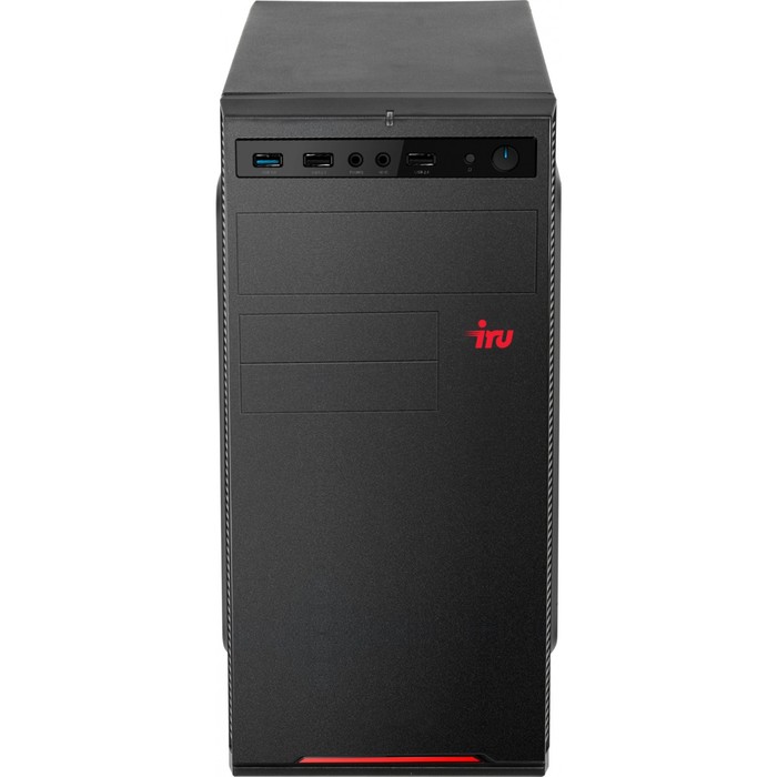 Компьютер IRU Home 310H5SE MT, i3 10105, 8 Гб, HDD 1Тб, UHDG 630, Win11, чёрный - фото 51311437