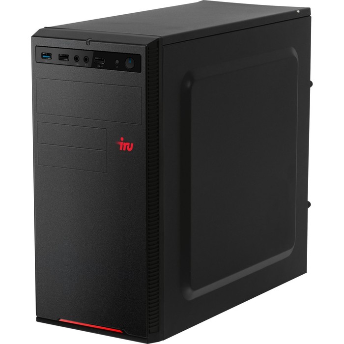 Компьютер IRU Home 310H5SE MT, i3 10105, 8 Гб, HDD 1Тб, UHDG 630, Win11, чёрный - фото 51311439