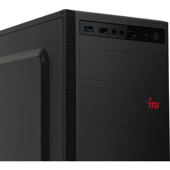 Компьютер IRU Home 310H5SE MT, i3 10105, 8 Гб, HDD 1Тб, UHDG 630, Win11, чёрный - фото 51311442