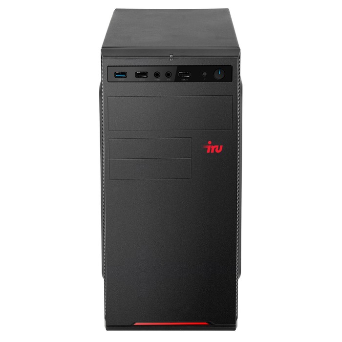 Компьютер IRU Game 510B5GS MT, i3 10105F, 16 Гб, SSD 1 Тб, GTX1650 4Gb, Dos, чёрный - фото 51311469