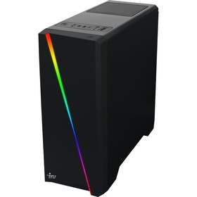 Компьютер IRU Home 315 MT, i3 10100F, 16 Гб, HDD 1Тб, SSD 240 Гб, GTX1650 4Gb, Dos, чёрный