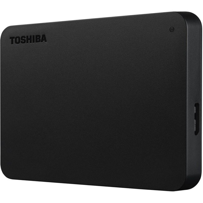 Внешний жесткий диск Toshiba HDTB410EK3AA Canvio Basics, 1 Тб, USB 3.0, 2.5", чёрный - фото 51311605