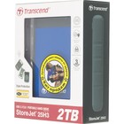 Внешний жесткий диск Transcend USB TS2TSJ25H3B StoreJet 25H3, 2 Тб, USB 3.0, 2.5", синий - Фото 6