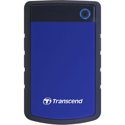 Внешний Жёсткий диск Transcend, USB, TS1TSJ25H3B, StoreJet 25H3, 1 ТБ, USB 3.0, 2.5", синий