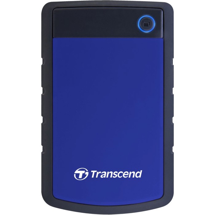 Внешний жесткий диск Transcend USB TS1TSJ25H3B StoreJet 25H3, 1 Тб, USB 3.0, 2.5", синий - Фото 1
