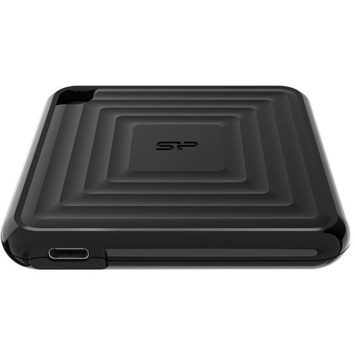 Внешний жесткий диск Silicon Power SP512GBPSDPC60CK PC60, 500 Гб, USB-С, 1.8", чёрный - фото 51582852