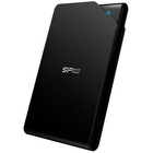 Внешний жесткий диск Silicon Power SP010TBPHDS03S3K S03 Stream, 1 Тб, USB 3.0, 2.5", чёрный   975613 - Фото 2