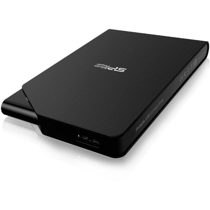 Внешний жесткий диск Silicon Power SP010TBPHDS03S3K S03 Stream, 1 Тб, USB 3.0, 2.5", чёрный   975613 - фото 51576389