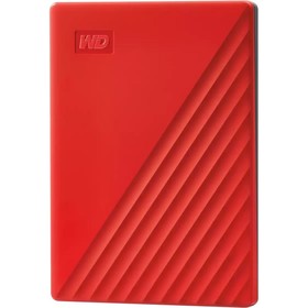 Внешний жесткий диск WD WDBYVG0020BRD-WESN My Passport, 2 Тб, USB 3.0, 2.5", красный