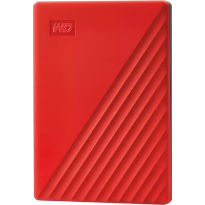 Внешний жесткий диск WD WDBYVG0020BRD-WESN My Passport, 2 Тб, USB 3.0, 2.5", красный