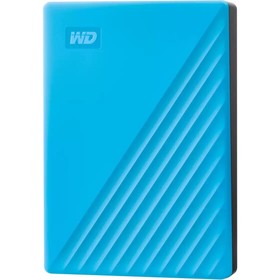 Внешний жесткий диск WD WDBYVG0020BBL-WESN My Passport, 2 Тб, USB 3.0, 2.5', голубой