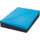 Внешний жесткий диск WD WDBYVG0020BBL-WESN My Passport, 2 Тб, USB 3.0, 2.5", голубой - Фото 4