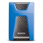 Внешний жесткий диск A-Data AHD650-2TU31-CBL HD650, 2 Тб, USB 3.0, 2.5", синий - фото 51347511