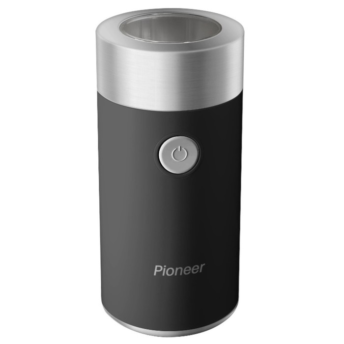 Кофемолка Pioneer CG206, электрическая, 150 Вт, 50 г, чёрная - Фото 1