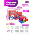 Тесто для лепки «Кондитерская фабрика», тесто 500 г, формы, скалка - фото 24479247