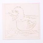 Фреска из цветного песка «Уточка» - фото 24580226